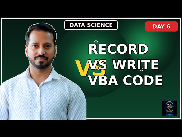 Stop Recording Macros! Learn Real VBA Coding in 10 Mins | Excel Automation