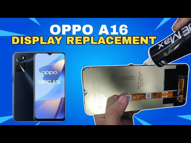Oppo A16 Screen Replacement | How to Replace Oppo A16 Display Step-by-Step #oppo #repair #screen