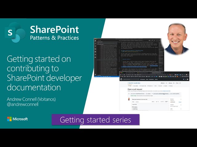 Getting started on contributing to SharePoint developer documentation