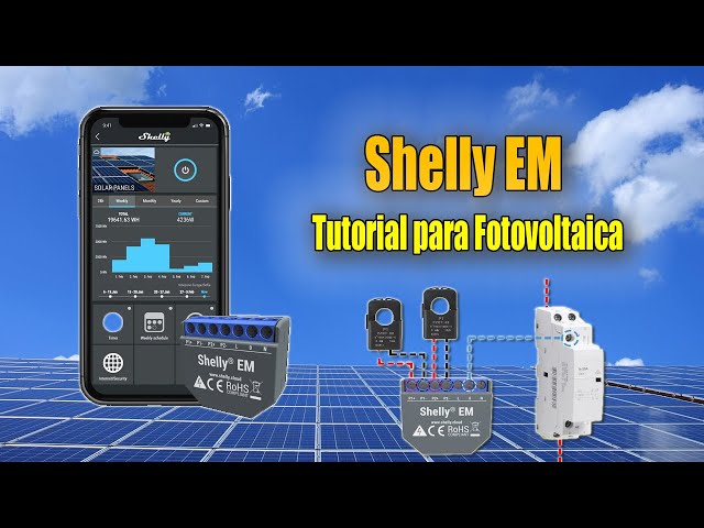 Shelly EM (Consumption meter / Solar surplus load manager)