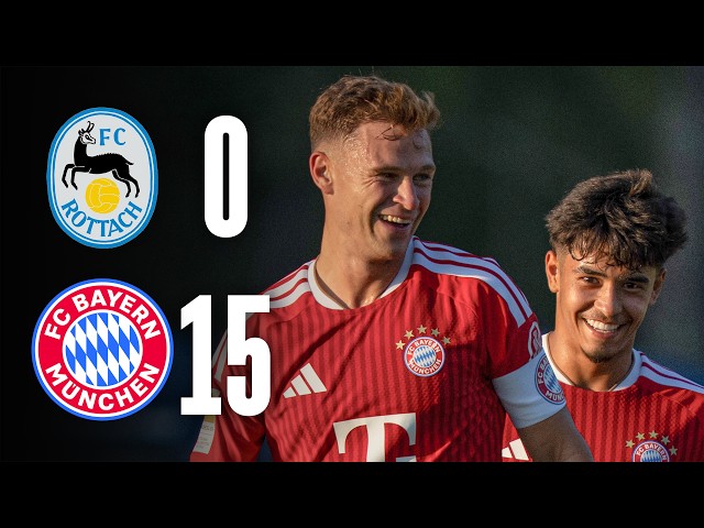 Bayern down Rottach-Egern 15-0 | FC Rottach-Egern – FC Bayern | Highlights 2026