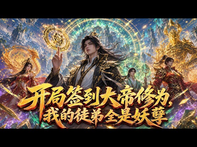 🔥【爽漫】【Eng Sub】《開局簽到大帝修為，我的徒弟全是妖孽》Sign In as a God-Emperor, My Disciples Are Geniuses#逆袭#修仙#爽文#anime