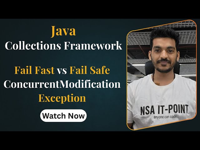 Fail-Fast vs Fail-Safe in Java Collections | Iterator & ConcurrentModificationException Explained