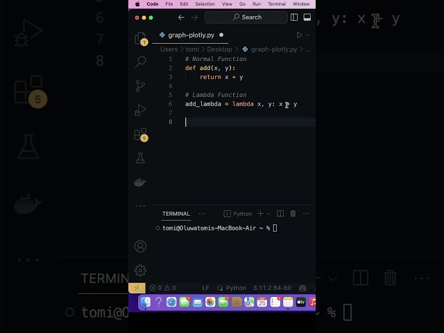 Python Lambda Functions Explained #python #programming #coding