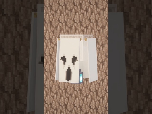 I Built a Floating Ghost for Halloween in Minecraft 👻🎃