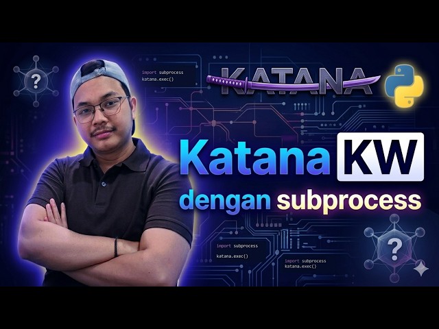 Membuat Tools Katana KW dengan subprocess - Python for hacking