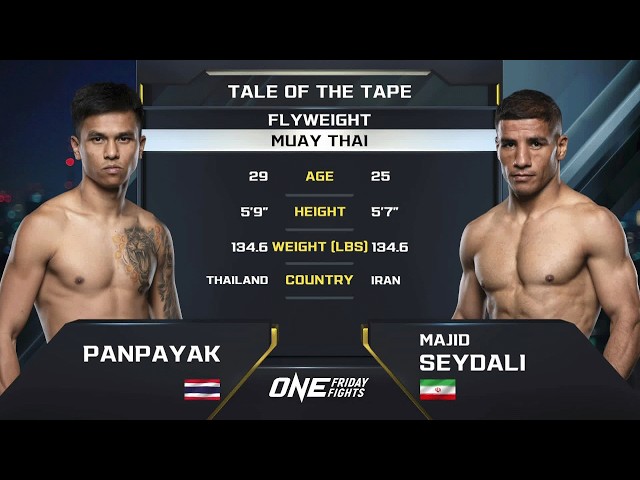 LEGENDARY KICKS 🦵🤩 Panpayak vs. Majid Seydali | Muay Thai Full Fight