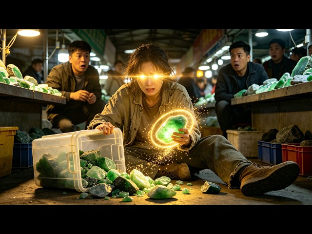 Bullied woman gains x‑ray vision, gets rich from appraising treasures and betting on stones.