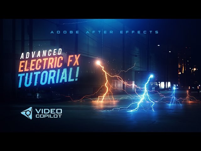 Advanced Electric FX Tutorial! 100% After Effects!