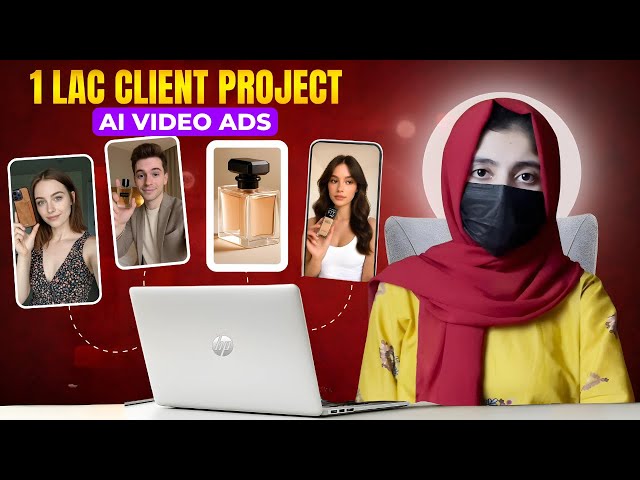 How I Created Viral UGC Ads Using AI – For Free! (Real Client Project)🔥