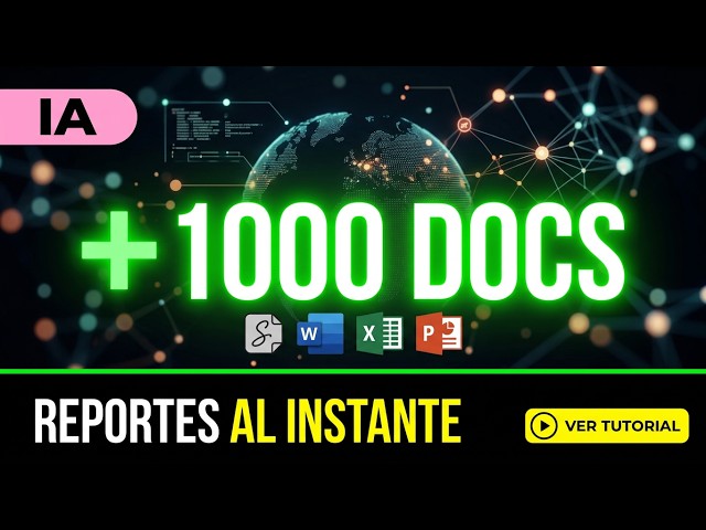 Como generar documentos Word, PowerPoint y Excel automaticamente con Python