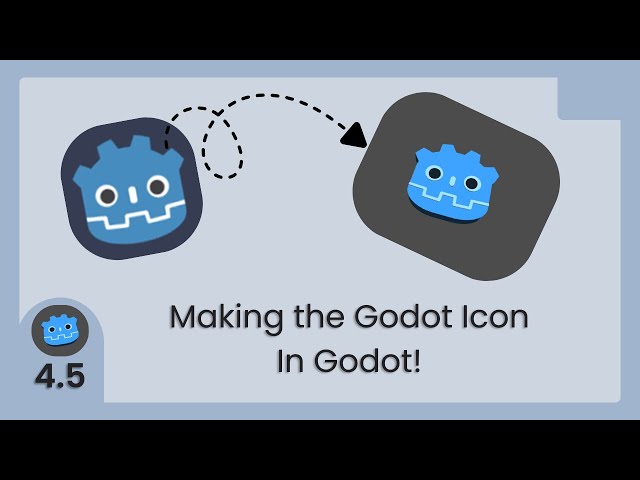 I Made the Godot Robot entirely in Godot 4