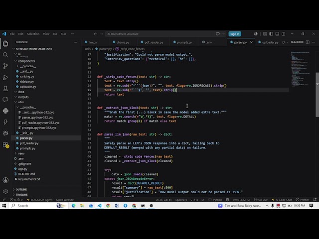 SMIT Final Project : AI Recruitment Assistant for HR