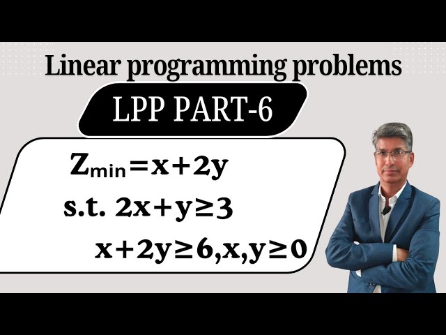 Linear programming Problem LPP PART-6 | Class 12th Maths Exercise 12.1 Q no 6#CMPC