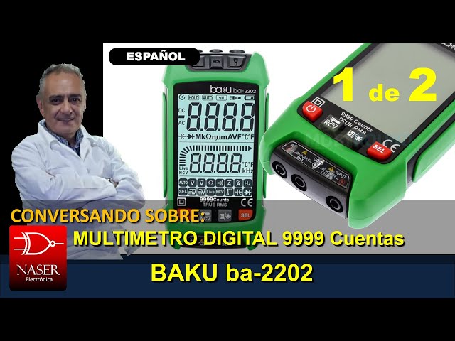 📳 Multímetro Baku BA 2202 - Parte 1