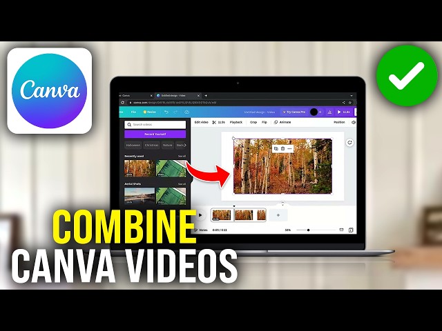 How To Combine 2 or More Videos On Canva