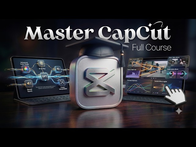 Learn CapCut in 1 Day: Complete Editing Course 2026