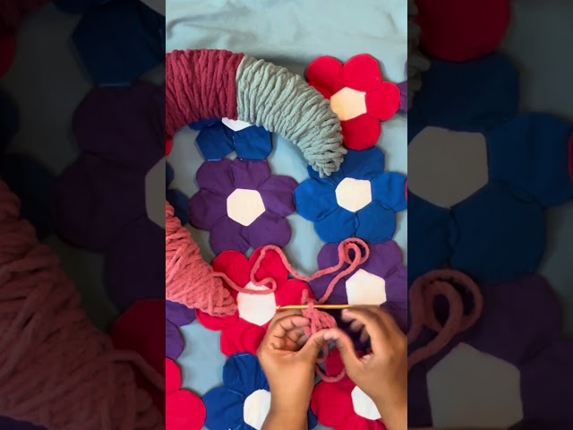 Making myself a C2C granny square