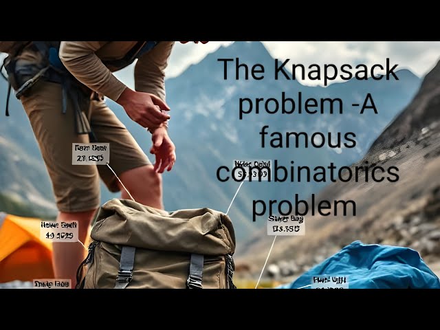 "Pack Smart, Travel Far: Solving the Knapsack Problem for Life’s Adventures!"