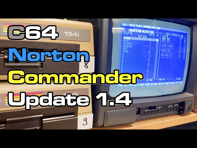 Mount D64 images, BASIC and SEQ viewer, disk utilities - New Commodore 64 file manager