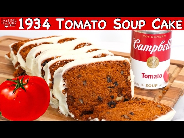 Tomato Soup Cake From The Great Depression