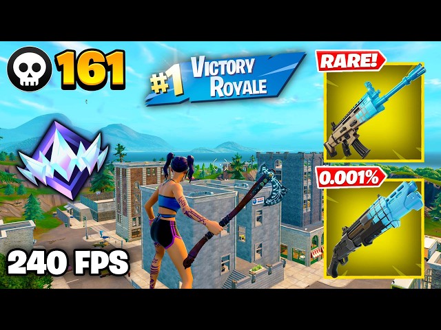 161 Elimination "RANKED RELOAD" Gameplay Wins (Fortnite Chapter 7 Keyboard & Mouse)