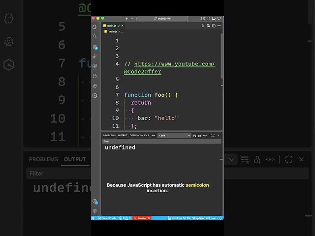 The return Statement Trap Every JS Dev Should Know 🔥