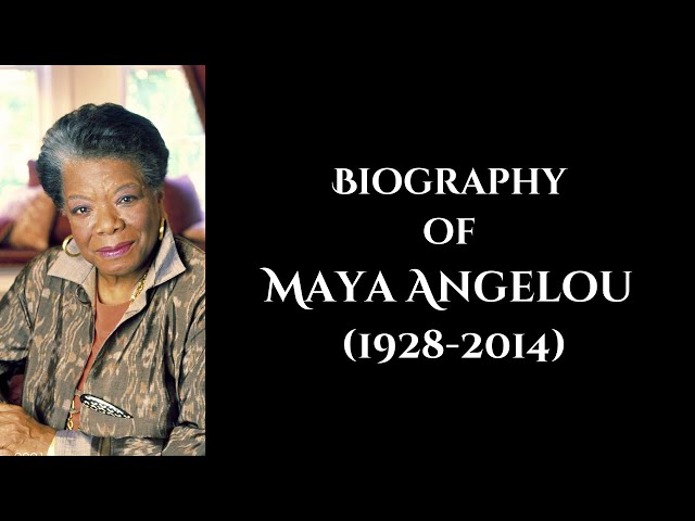 Biography of Maya Angelou (1928-2014)