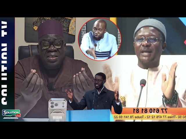 “CHEIKH BARA TOUDOUL TOUR KON PAPE NDIAYE LOUTAX MOU XALAT NI SONKO MOTAX GNOU…”SA NDIOGOU DÉMASQUE…