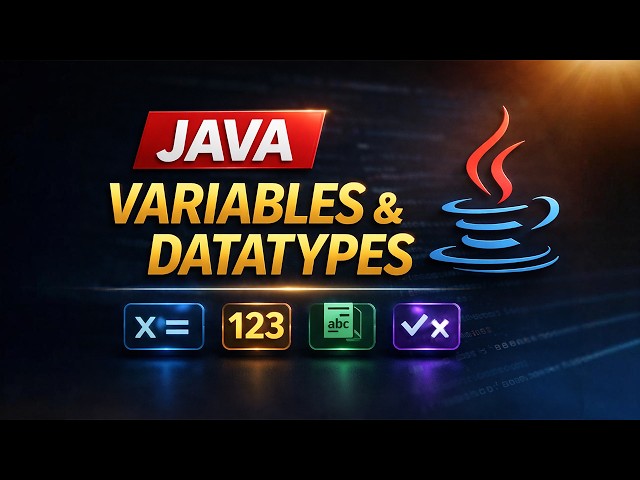 🔥 Java Mastery Series Part 2: Everything About Variables in Java