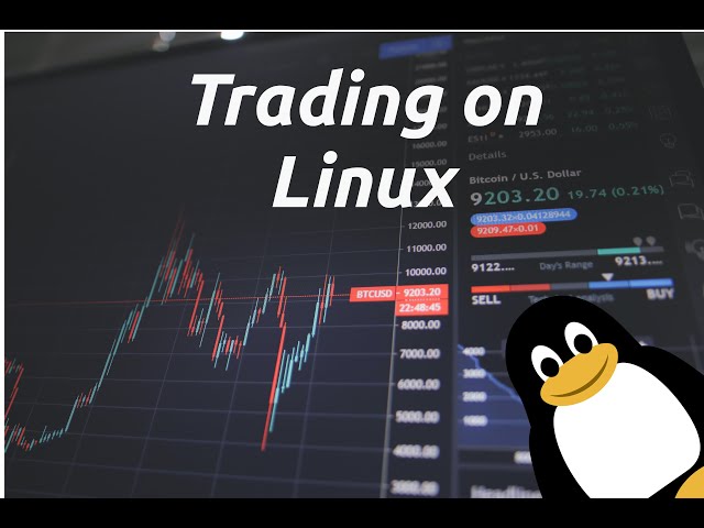 Trading on Linux Mint Desktop