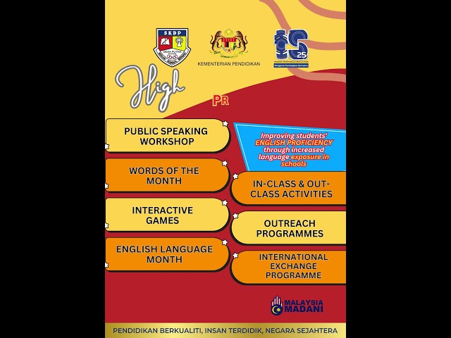 LAUNCHING BACKDROP FOR THE HIGHLY IMMERSIVE PROGRAMME (HIP) SK DESA PUTRA 2025
