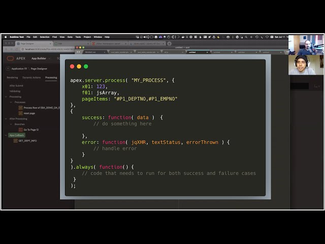013 – Using apex.server.process for AJAX in Oracle APEX