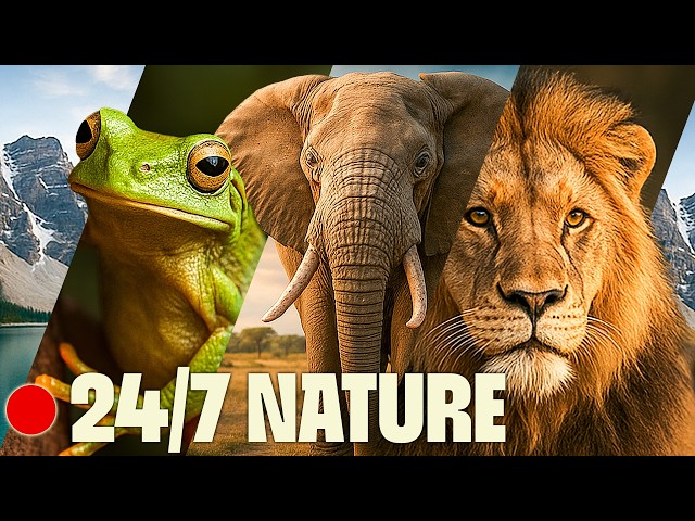 🔴 24/7 Nature Documentaries  🔴 | Incredible Animals from the Wild | STREAM  @UltimateNatureDocs