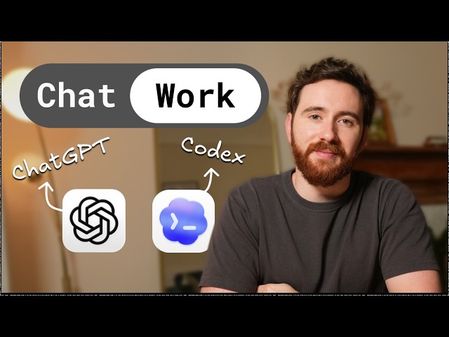 ChatGPT Work: When to use Chat, Work, or Codex