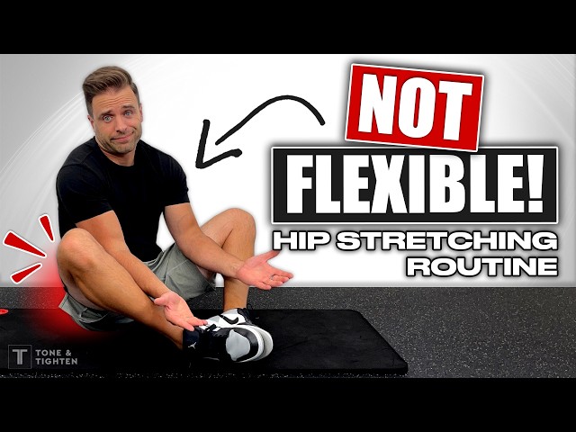 8 Minute Hip Stretching Routine For People Who AREN’T Flexible
