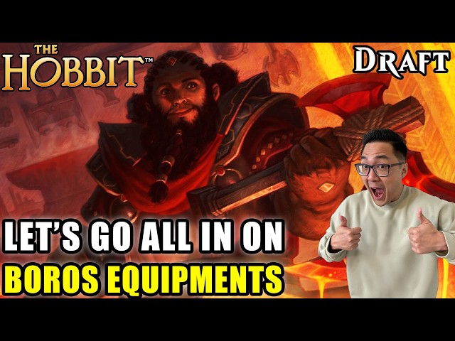 Let's Go All In On Boros Equipments | The Hobbit Draft | MTG Arena