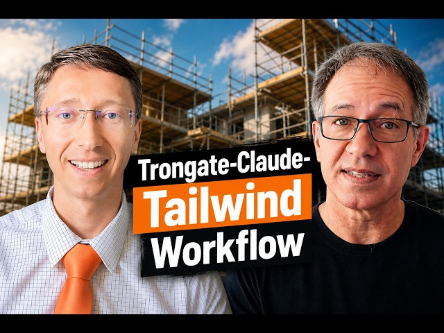 Jim Shows Us His Trongate-Claude-Tailwind Workflow