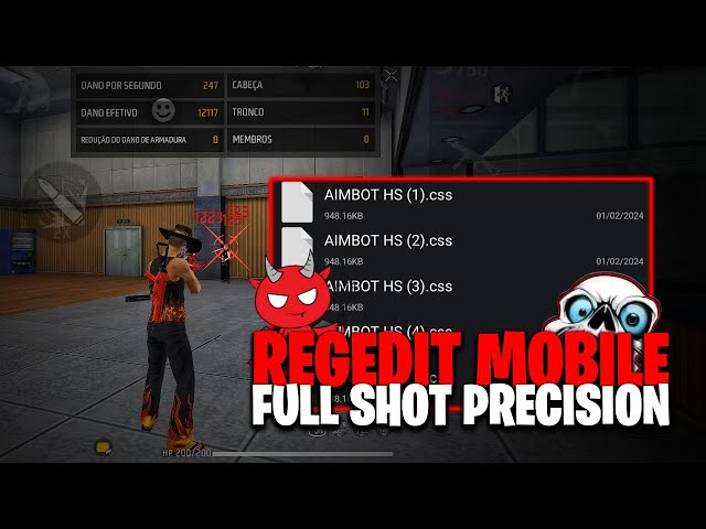 REGEDIT MOBILE AIMBOT VIP 😍 FULL SHOT PRECISION ⚙️ REGEDIT XITER FULL VERMELHO - LINK MEDIAFIRE!!