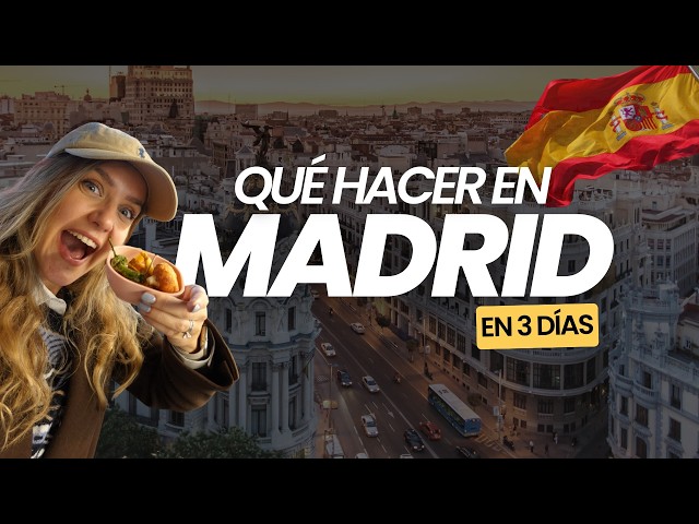 Madrid on your own in 3 days 🇪🇸 Complete guide 2026