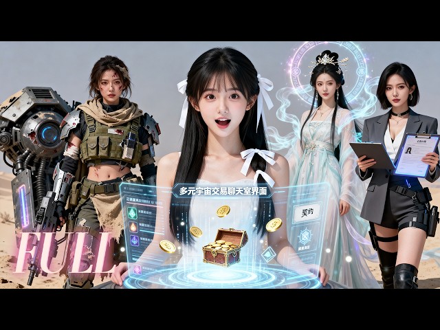 A Girl Activates a Multiverse Trading Chat—Meets Beauties of Three Realms and Gains Ultimate Wealth!