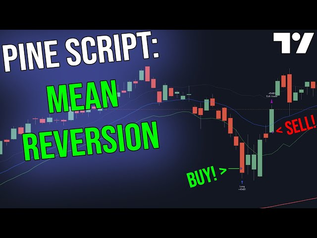 Pine Script MEAN REVERSION STRATEGY coding tutorial