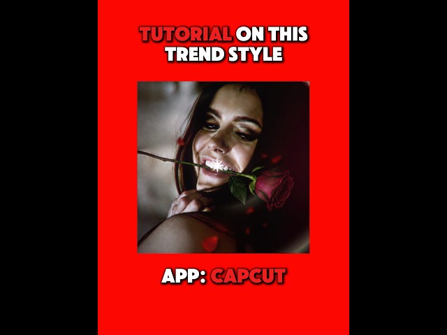 Tutorial on viral The Vampire Diaries ‘Roses by Saint Jhn’ (@sophia) trend!?#capcut #edit #tutorial