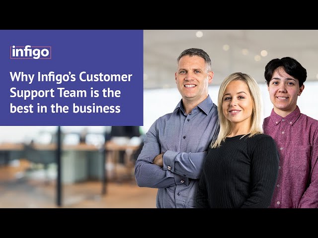 Why Infigo’s Customer Support Team is the best in the business