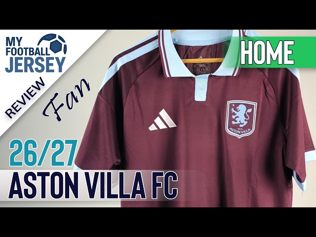 Aston Villa FC Home Jersey 26/27 Kamara (KOKO102) Fan Version Review