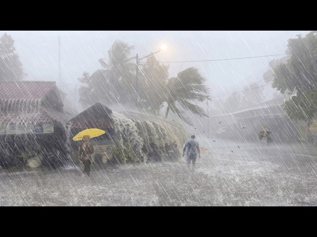 RAINSTORM FOR PEOPLE WHO EAT DINNER ALONE 🌧️💔 Deep Sleep | Overcome insomnia