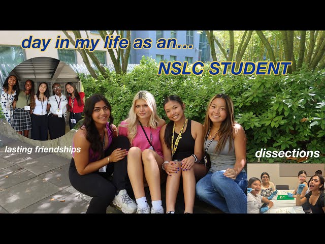 day in my life as an NSLC STUDENT!!!