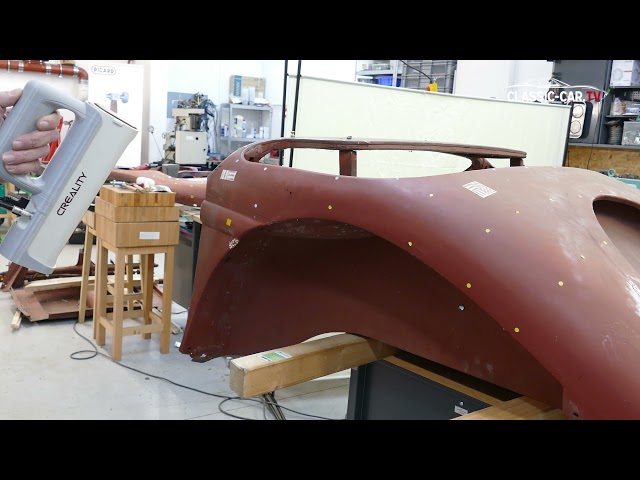 Scanning a classic car with Creality CR-01