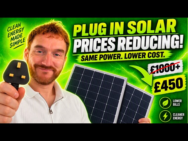 Plug-In Solar Just Got a LOT Cheaper