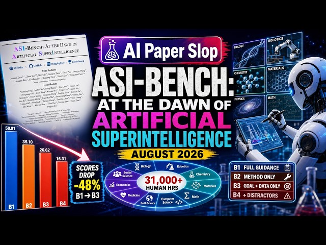 ASI-Bench: At the Dawn of Artificial Superintelligence (Aug 2026)
